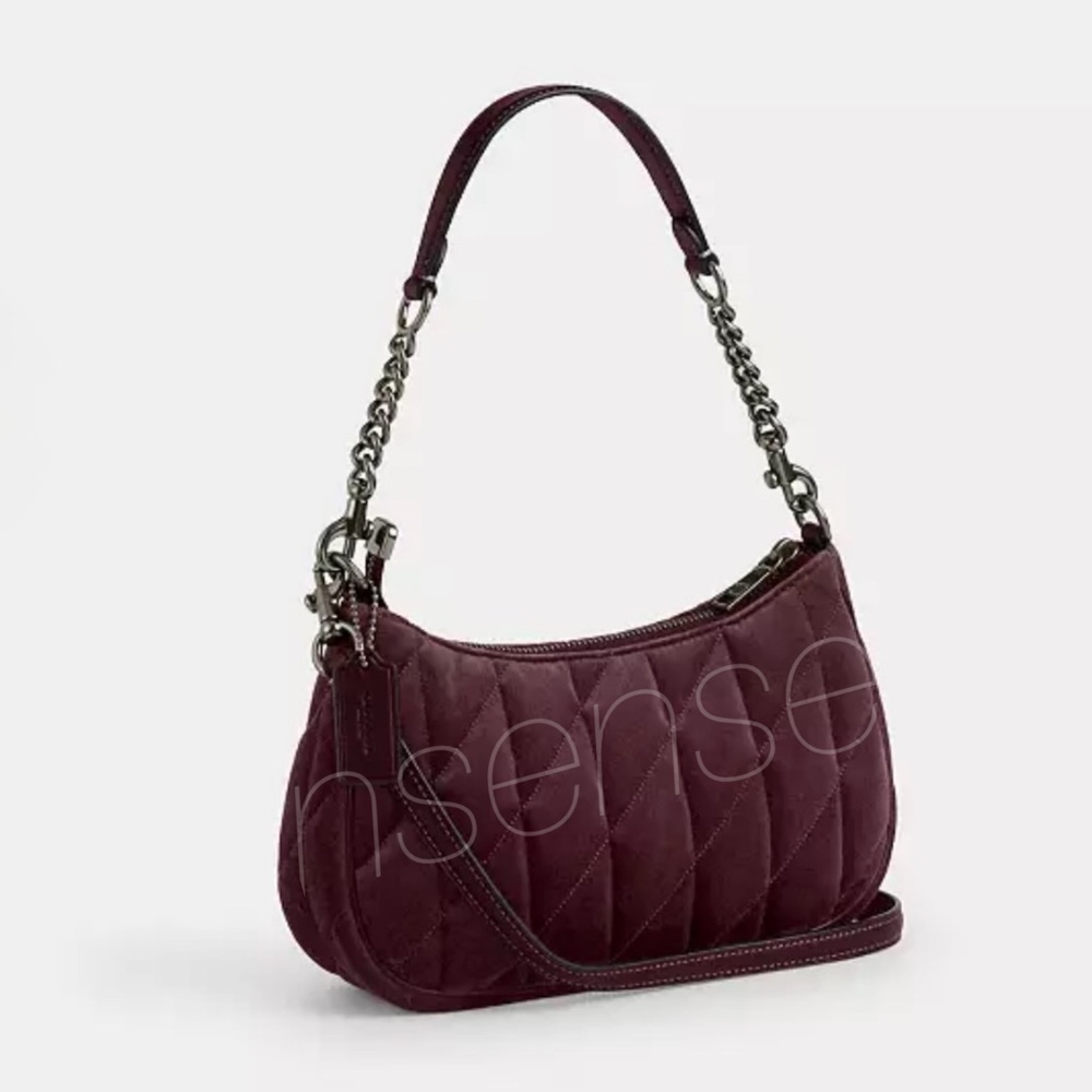 Coach Teri Quilted Shoulder Bag - Picture 3 of 11
